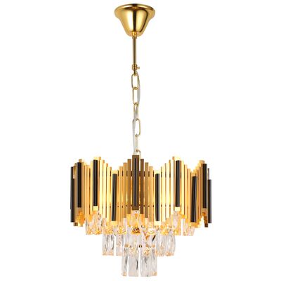 Lampa wisząca Harmonia 5 E14 złoty, czarny