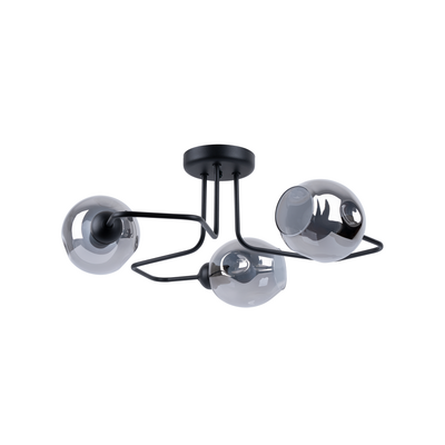 Lampa wisząca Amber B3 grafit E27