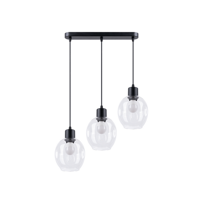 Lampa wisząca Amber 3 transparent
