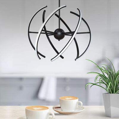 Lampa wisząca Andromeda LED czarny