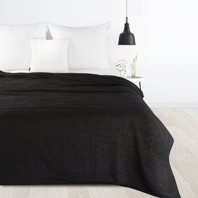 Koc BUKLA 170 x 210 cm czarny