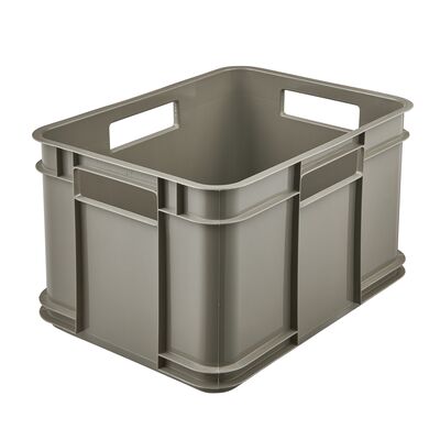 Pojemik Bruno Eco-Line Euro-Box M 35 x 27 x 22 cm 16 l szary