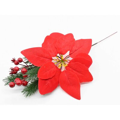Gwiazda betlejemska gałązka 40 cm