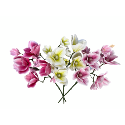 Magnolia sztuczna gałązka 56 cm