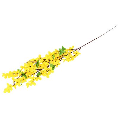 Kwiat sztuczny forsycja 68 cm żółty
