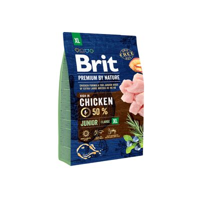 Karma sucha dla psa PREMIUM BY NATURE Junior XL 3 kg Brit