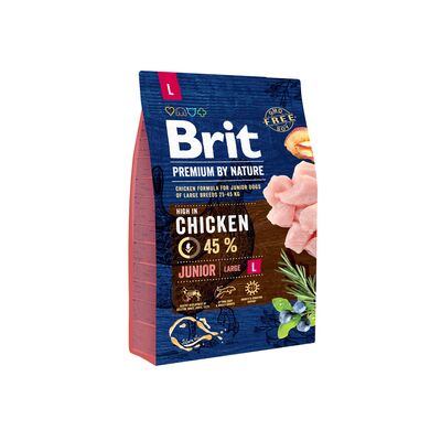 Karma sucha dla psa PREMIUM BY NATURE Junior L 3 kg Brit