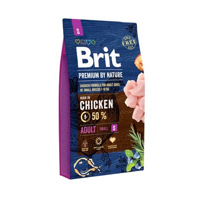 Karma sucha dla psa PREMIUM BY NATURE Adult S 8 kg Brit