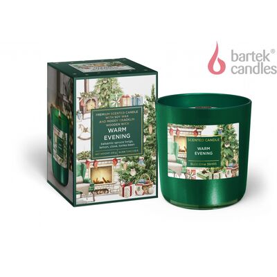 Świeca zapachowa w szkle Winter Time 150 g warm evening