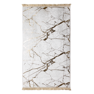 Dywan drukowany Neva petra folia 80 x 140 cm biały