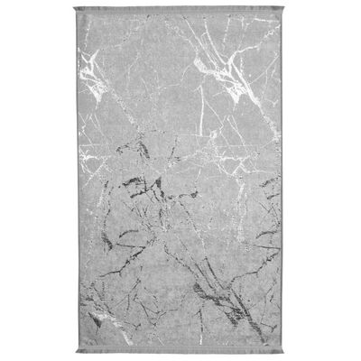Dywan drukowany Neva petra folia 60 x 100 cm szaro-srebrny