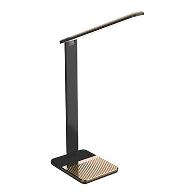 Lampa biurkowa LED PRESTIGE czarno-złota 2700K-6500K
