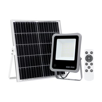 Naświatlacz solarny Bares SLR-73142-50W szary