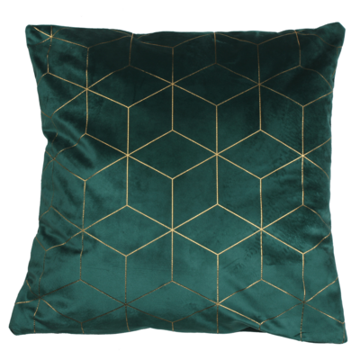 Poszewka SANSO 45 x 45 cm zielony