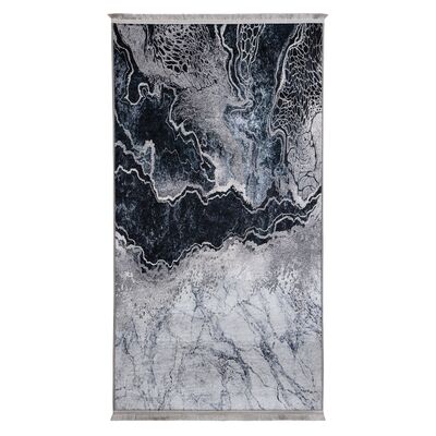 Dywan drukowany IBAR petra 60 x 120 cm srebrny