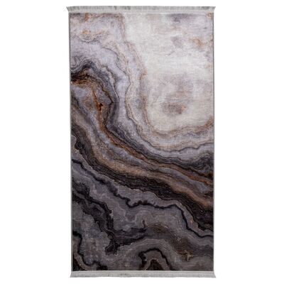 Dywan drukowany AGAT petra 60 x 120 cm szary