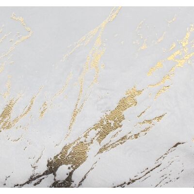 Bieżnik STORM 35 x 140 cm biało-złoty