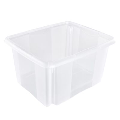 Skrzynka obrotowa EMIL transparentny 30 l