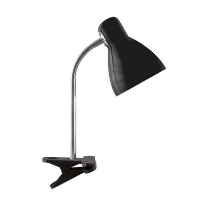 Lampka biurkowa KATI E27 black CLIP STRÜHM