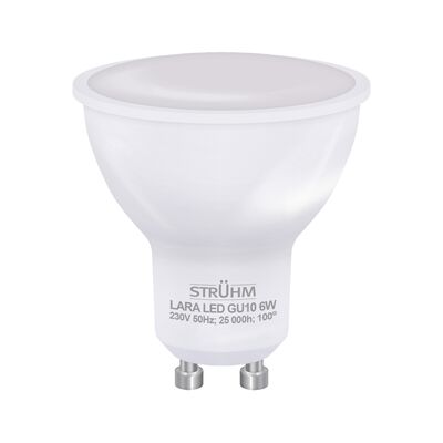 Lampa z diodami LARA led GU10 4 W CW STRÜHM