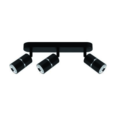Oprawa ścienno-sufitowa dior SPT GU10 3L black/chrome strühm