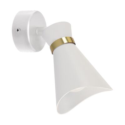 Oprawa ścienno-sufitowa LORETA SPT E14 white/golden strühm