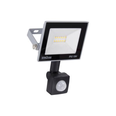 Naświetlacz z czujnikiem ruchu KROMA led S 10 w GREY neutralna biel NW STRÜHM