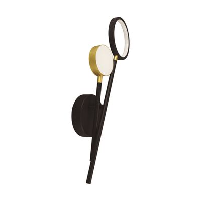 Oprawa dekoracyjna OMEGA LED V 10 W black/gold nW strühm