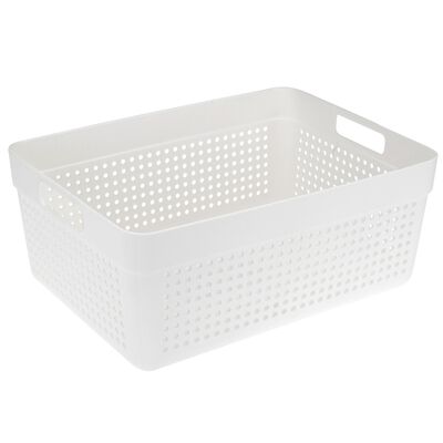 Organizer Terra 32,5 x 23,5 x 14 cm 10 l biały