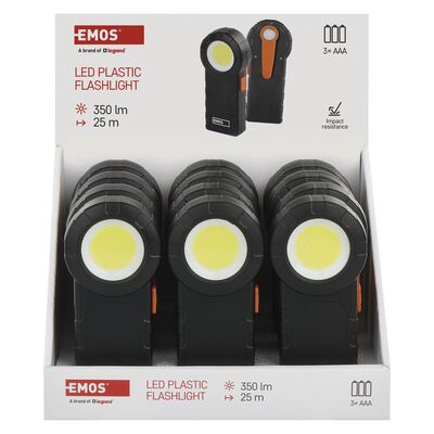 Latarka LED cob 3 x AAA 350 lm EMOS