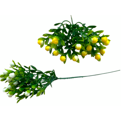 Gałązka z owocami 25 cm mix