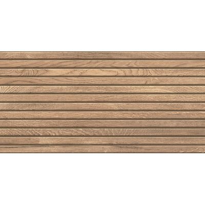 Płytka ścienna BOSELI WOOD BROWN STRUCTURE MATT RECT 29,8 x 59,8 cm G1 Cersanit