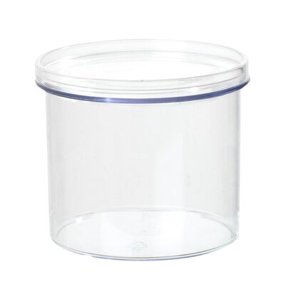 Pojemnik na artykuły sypkie plastikowy PT-5315 STOCKHOLM 0,6 l transparentny