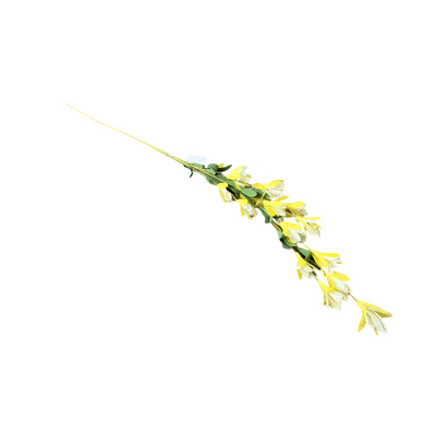 Gałązka ozdobna 90 cm żółty