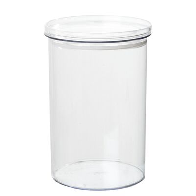 Pojemnik na artykuły sypkie plastikowy PT-5320 STOCKHOLM 2,6 l transparentny