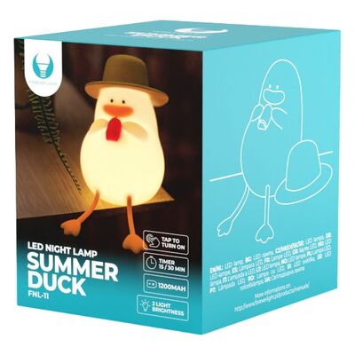 Lampka nocna LED kaczka na wakacjach FNL-11 forever light
