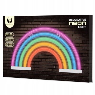 Neon LED tęcza wielokolorowy FLNE14X forever light