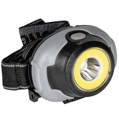Latarka czołowa bateryjna LED + COB 170 lm VA0119 vayox