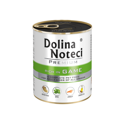 Karma dla psa mokra 800 g dziczyzna Dolina Noteci