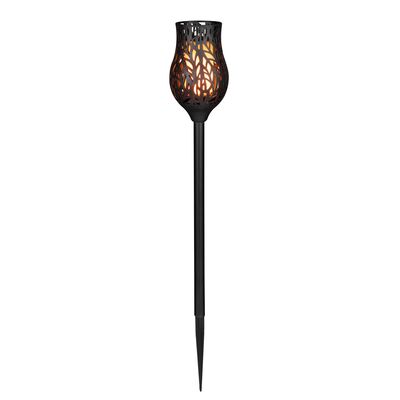 Lampa solarna ażurowa 7,8 x 43,3 x 53,2 cm czarny