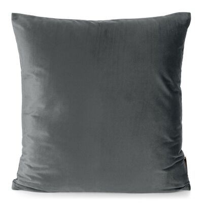 Poszewka dekoracyjna Elora 45 x 45 cm stalowy