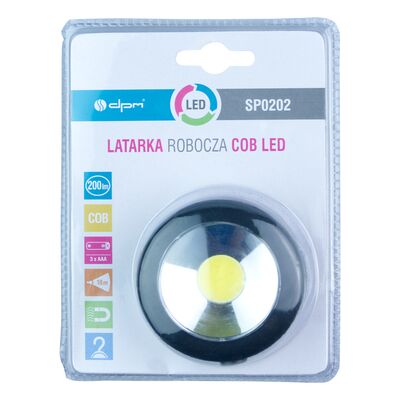 Lampa warsztatowa COB 200 lm 3 x AAA