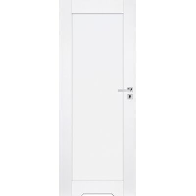 Drzwi wewnętrzne podcięcie elegance biały slim12 80L lewe