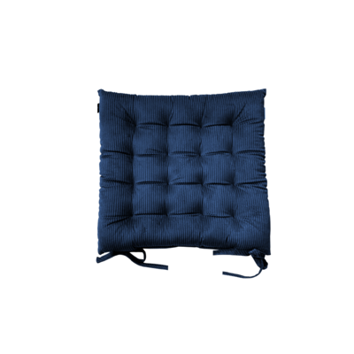 Poduszka na krzesło Casual 43 x 43 cm granatowy