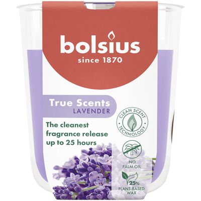 Świeca zapachowa w szkle True Scents Lavender 25 h