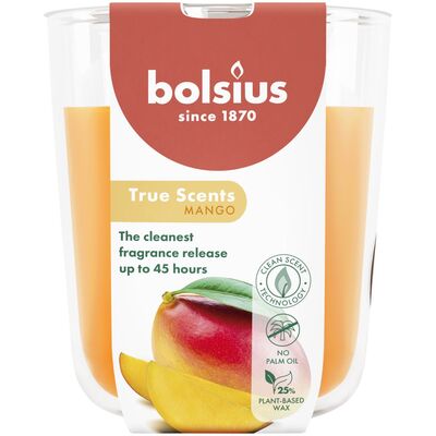 Świeca zapachowa w szkle True Scents Mango 45 h