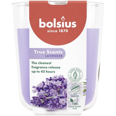 Świeca zapachowa w szkle True Scents Lavender 45 h