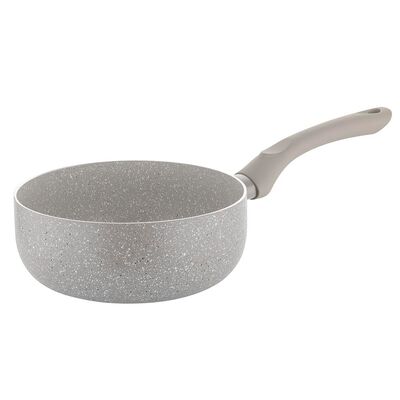 Rondel aluminiowy Sandy 16 cm szary