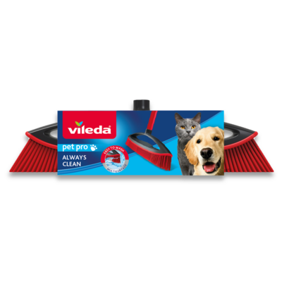Szczotka do zamiatania sierści i włosów Pet Pro Always Clean Vileda