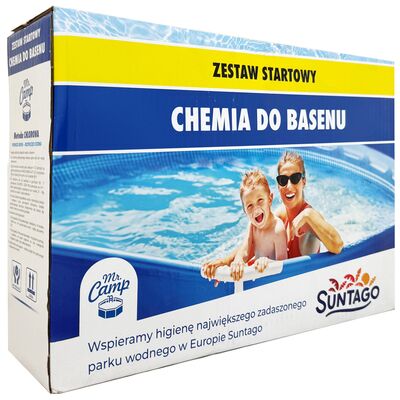 Zestaw startowy chemii do basenu Mr.Camp